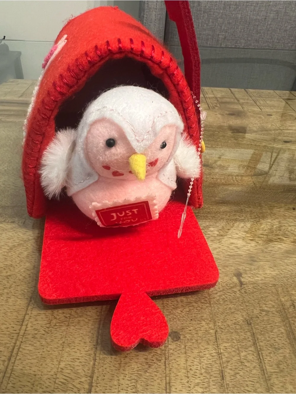 Target Spritz Valentine Fabric Feathery Friends Mailbox & Bird 2024